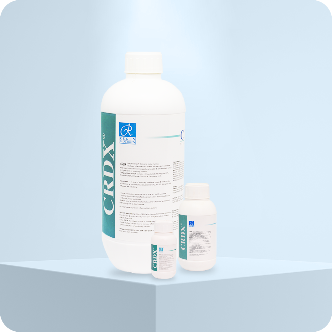 Respiratory reliever for poultry – CRDX product